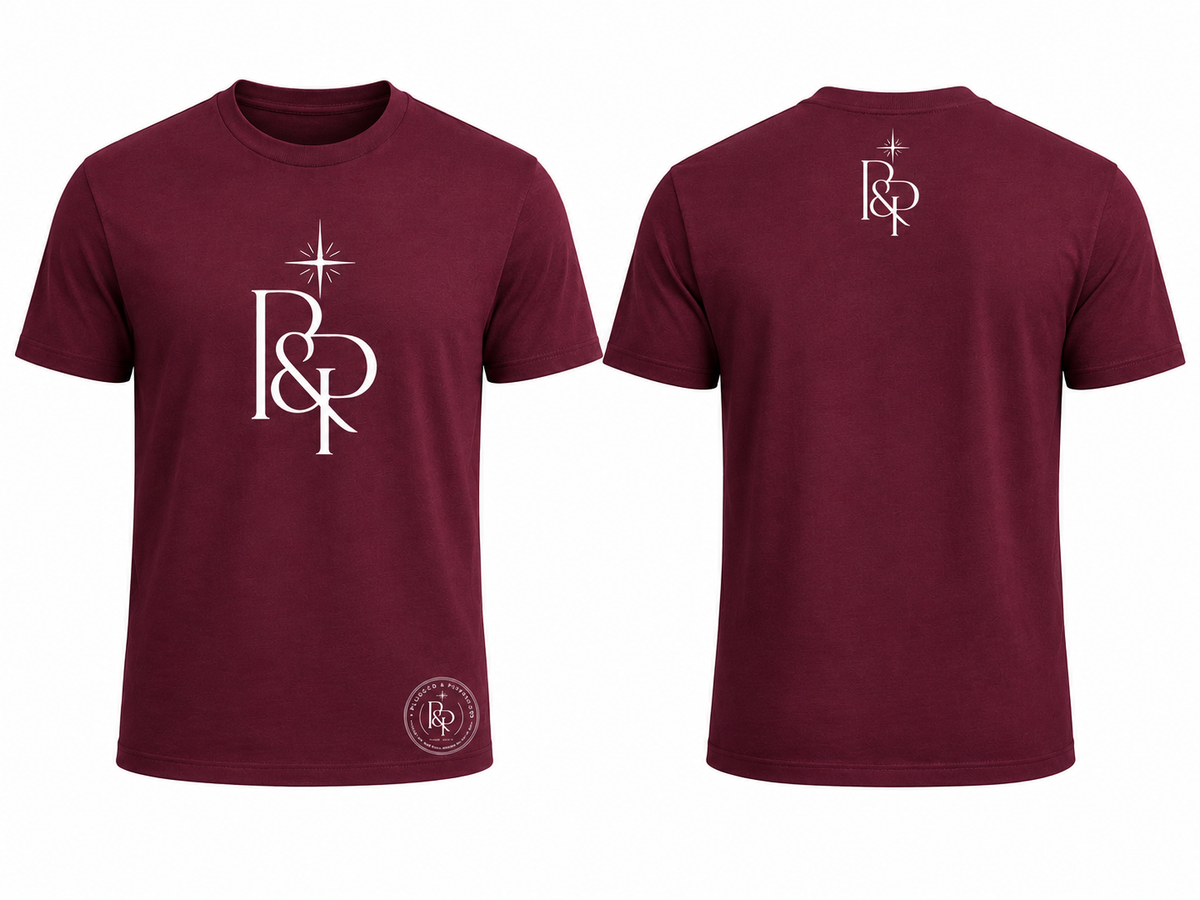 Plucked & Purposed Signature Monogram Tee