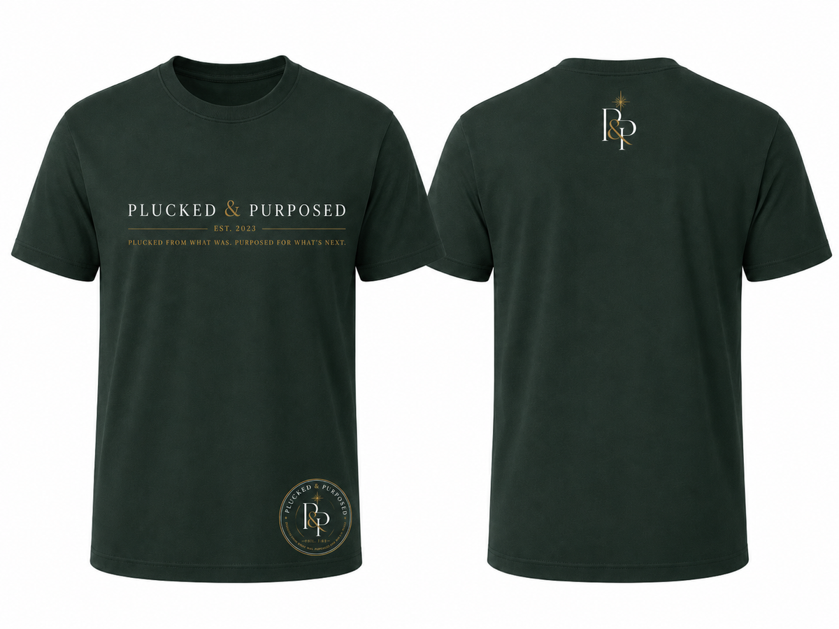 Plucked & Purposed Signature Wordmark Tee